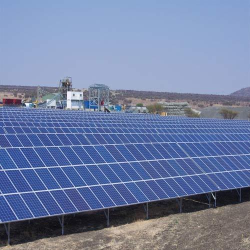 Solar Power plant MW Scale